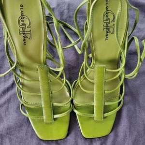 Lime Green Heels